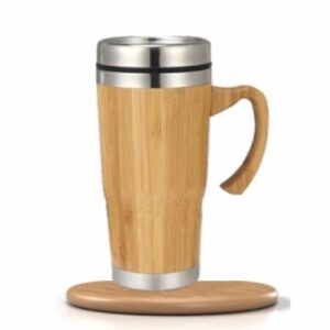 Bamboo sipper bottle 1 litre eco-friendly reusable bamboo water bottle