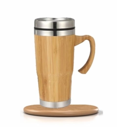 Bamboo sipper bottle 1 litre eco-friendly reusable bamboo water bottle