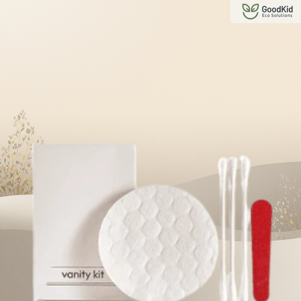 Vanity kit for hotel guests and personal makeup grooming
